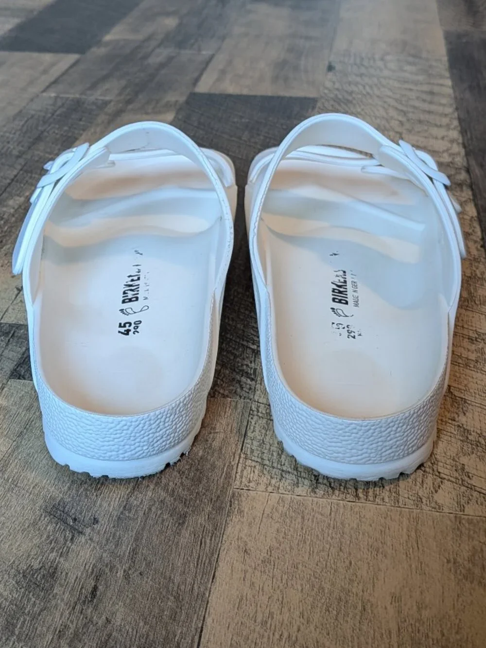 Birkenstock Arizona Essentials EVA Sandals White
